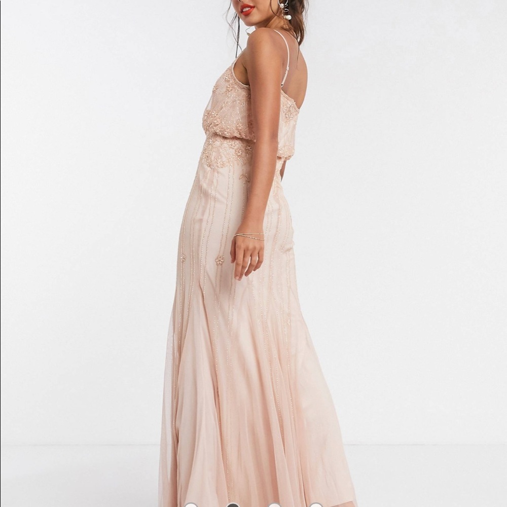 Frock & Frill Beaded Gown
